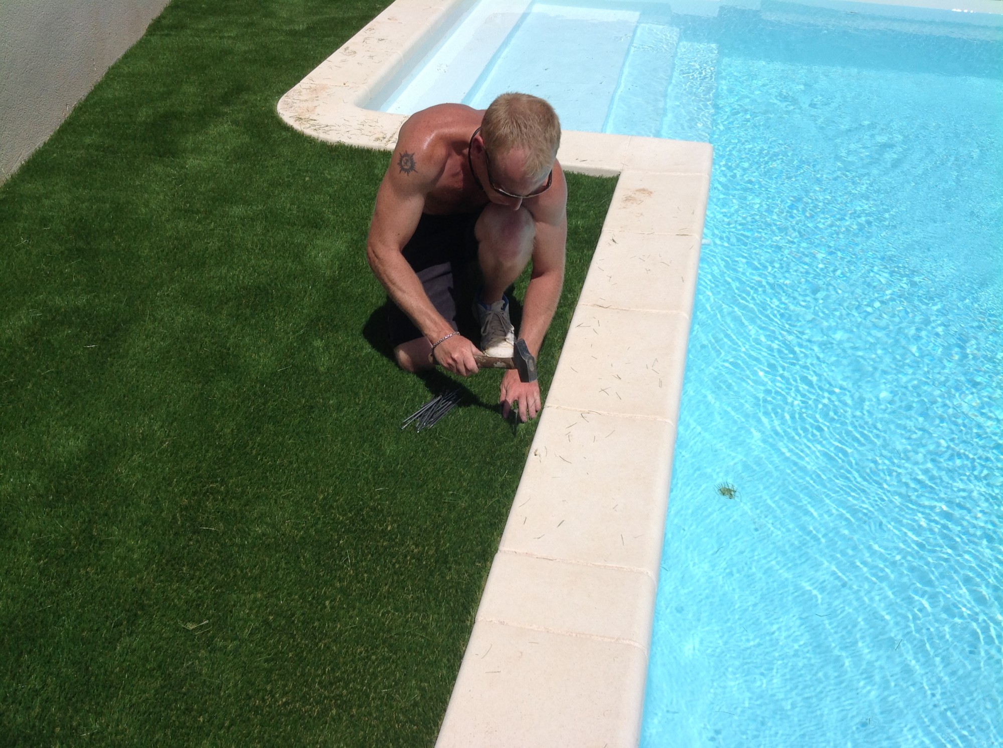 poseurs de gazon synthétique à Aix en provence